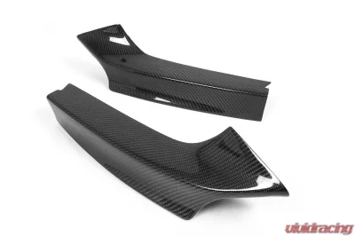 VR Aero Carbon Fiber Front Bumper Splitter Flaps BMW 2 Series F22 | F23 M-Tech - VR-F22F23-600