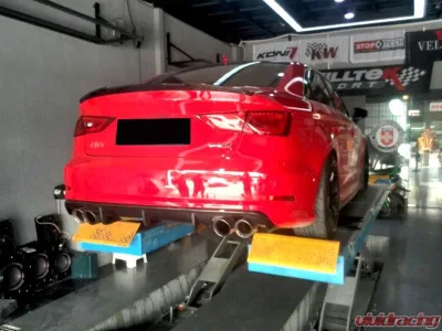 VR Aero Carbon Fiber Rear Diffuser V3 Audi S3 | A3 Sline Sedan 2014-2016 - VR-A3S3-689