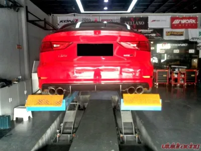 VR Aero Carbon Fiber Rear Diffuser V3 Audi S3 | A3 Sline Sedan 2014-2016 - VR-A3S3-689