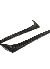 VR Aero Carbon Fiber Side Window Wing Spoiler Trims Volkswagen Golf  7.5 | MK7 | MK7.5 Base Hatchback 3-Door 5-Door 2014-2019                                     - VR-GOLF75MK7-611 - Image 3