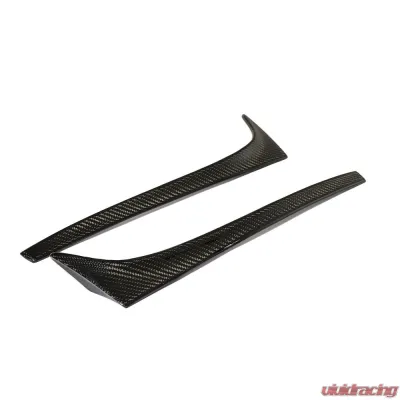 VR Aero Carbon Fiber Side Window Wing Spoiler Trims Volkswagen Golf  7.5 | MK7 | MK7.5 Base Hatchback 3-Door 5-Door 2014-2019 - VR-GOLF75MK7-611