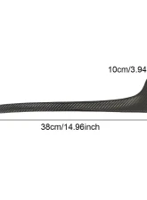 VR Aero Carbon Fiber Side Window Wing Spoiler Trims Volkswagen Golf  7.5 | MK7 | MK7.5 Base Hatchback 3-Door 5-Door 2014-2019                                     - VR-GOLF75MK7-611 - Image 7