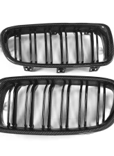 VR Aero Carbon Fiber+ABS Front Grill BMW 3 Series F30 F35                                     - VR-F30F35-GRILL-1 - Image 11