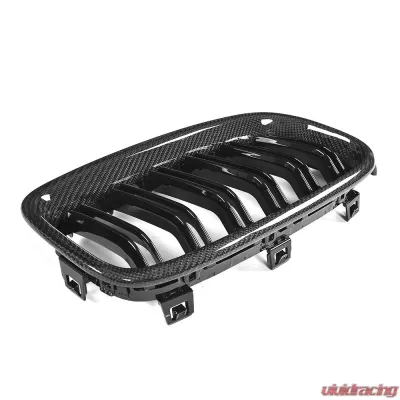 VR Aero Carbon Fiber+ABS Front Grill BMW 3 Series F30 F35 - VR-F30F35-GRILL-1