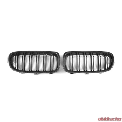 VR Aero Carbon Fiber+ABS Front Grill BMW 3 Series F30 F35 - VR-F30F35-GRILL-1