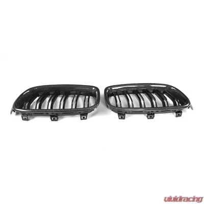 VR Aero Carbon Fiber+ABS Front Grill BMW 3 Series F30 F35 - VR-F30F35-GRILL-1