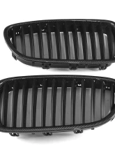 VR Aero Carbon Fiber+ABS Front Grill V1 BMW 5 Series F10 | F18                                     - VR-F10F18-GRILL - Image 13