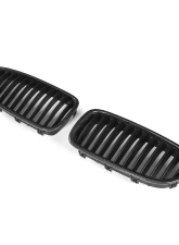 VR Aero Carbon Fiber+ABS Front Grill V1 BMW 5 Series F10 | F18                                     - VR-F10F18-GRILL - Image 2