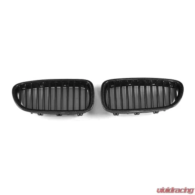 VR Aero Carbon Fiber+ABS Front Grill V1 BMW 5 Series F10 | F18 - VR-F10F18-GRILL