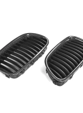 VR Aero Carbon Fiber+ABS Front Grill V1 BMW 5 Series F10 | F18                                     - VR-F10F18-GRILL - Image 5