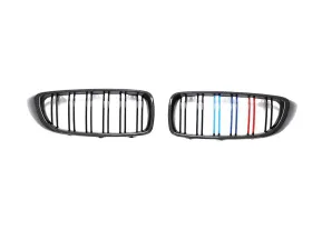 VR Aero Carbon Fiber Front Kidney Grill BMW 4-Series F3X | M3 F80 | M4 F8X 2013-2020