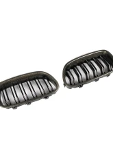 VR Aero Carbon Fiber+ABS Front Grill V3 BMW 5 Series  F10 | F18                                     - VR-F10F18-GRILL-2 - Image 5