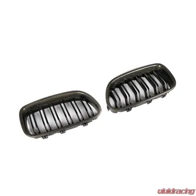 VR Aero Carbon Fiber+ABS Front Grill V3 BMW 5 Series  F10 | F18 - VR-F10F18-GRILL-2