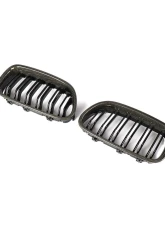 VR Aero Carbon Fiber+ABS Front Grill V3 BMW 5 Series  F10 | F18                                     - VR-F10F18-GRILL-2 - Image 6
