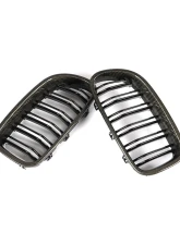 VR Aero Carbon Fiber+ABS Front Grill V3 BMW 5 Series  F10 | F18                                     - VR-F10F18-GRILL-2 - Image 8
