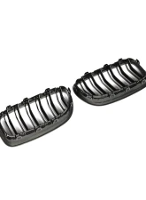 VR Aero Carbon Fiber+ABS Front Grill V3 BMW 5 Series  F10 | F18                                     - VR-F10F18-GRILL-2 - Image 9