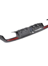 VR Aero Carbon Fiber Rear Diffuser V2 Mercedes C Class W205 Sport C43 C63 C450 AMG Sedan 2015-2019                                     - VR-W205-610 - Image 2