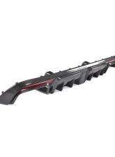 VR Aero Carbon Fiber Rear Diffuser V2 Mercedes C Class W205 Sport C43 C63 C450 AMG Sedan 2015-2019                                     - VR-W205-610 - Image 4