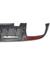 VR Aero Carbon Fiber Rear Diffuser V2 Mercedes C Class W205 Sport C43 C63 C450 AMG Sedan 2015-2019                                     - VR-W205-610 - Image 5