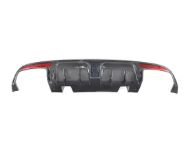VR Aero Carbon Fiber Rear Diffuser V2 Mercedes C Class W205 Sport C43 C63 C450 AMG Sedan 2015-2019