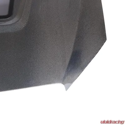 VR Aero Carbon Fiber Hood with Clear Engine Center Mercedes C43 AMG Coupe W205 2015-2019 - VR-C43-626