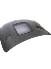 VR Aero Carbon Fiber Hood with Clear Engine Center Mercedes C43 AMG Coupe W205 2015-2019                                     - VR-C43-626 - Image 6
