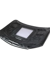 VR Aero Carbon Fiber Hood with Clear Engine Center Mercedes C43 AMG Coupe W205 2015-2019                                     - VR-C43-626 - Image 7
