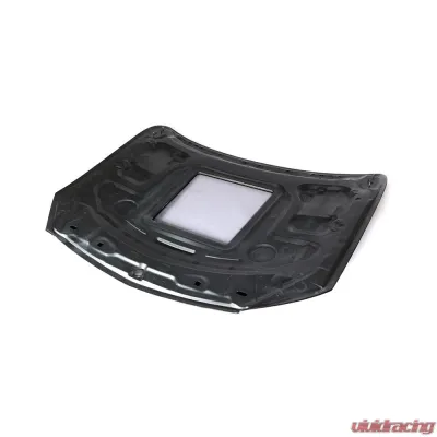 VR Aero Carbon Fiber Hood with Clear Engine Center Mercedes C43 AMG Coupe W205 2015-2019 - VR-C43-626