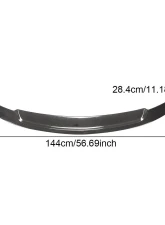 VR Aero Carbon Fiber Rear Trunk Spoiler V1 Mercedes E63 AMG W212 2010-2015                                     - VR-E63AMG-611 - Image 9