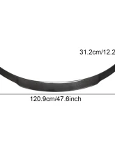 VR Aero Carbon Fiber Rear Trunk Spoiler V1 Mercedes AMG C117 2013-2018                                     - VR-C117AMG-611 - Image 7