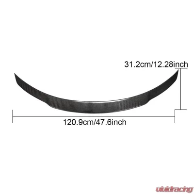 VR Aero Carbon Fiber Rear Trunk Spoiler V1 Mercedes AMG C117 2013-2018 - VR-C117AMG-611