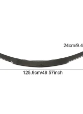 VR Aero Carbon Fiber Rear Trunk Spoiler Mercedes C55 | C63 AMG W204 2007-2014                                     - VR-C55C63AMG-611 - Image 7