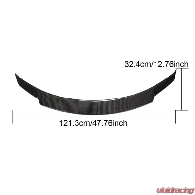 VR Aero Carbon Fiber Rear Trunk Spoiler V2 Mercedes AMG C117 2013-2018 - VR-C117AMG-618