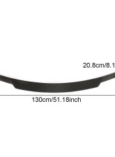 VR Aero Carbon Fiber Rear Trunk Spoiler Mercedes S-Class W222 2013-2021                                     - VR-W222-614 - Image 9