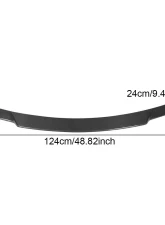 VR Aero Carbon Fiber Rear Trunk Spoiler Mercedes CLS350 | CLS63 AMG Sport W218 2012-2017                                     - VR-CLSW218-614 - Image 8