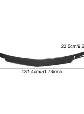 VR Aero Carbon Fiber Rear Trunk Spoiler V3 Mercedes E63 AMG W212 2010-2015                                     - VR-E63AMG-613 - Image 8