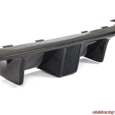 VR Aero Carbon Fiber Rear Diffuser with Light BMW M3 F80 | M4 F82 F83 2014-2019 - VR-M3M4-619