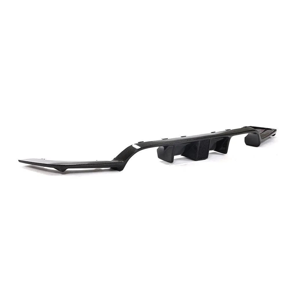 VR Aero Carbon Fiber Rear Diffuser with Light BMW M3 F80 | M4 F82 F83 2014-2019 - VR-M3M4-619