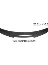 VR Aero Carbon Fiber Rear Trunk Spoiler Mercedes C180 | C200 | C250 | C350 W204 2007-2014                                     - VR-W204-611 - Image 8