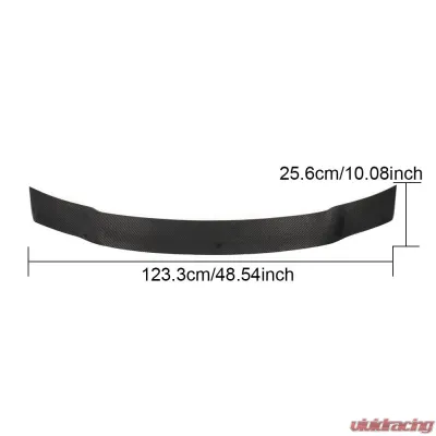 VR Aero Carbon Fiber Rear Trunk Spoiler Audi A5 B9 Base/Sline Sportback 2017-2020 - VR-A5SL-611