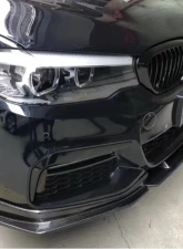 VR Aero Carbon Fiber Front Lip Spoiler BMW 5 Series G30 M Sport Sedan  2017-2020                                     - VR-G30MSPORT-600 - Image 7