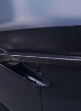 VR Aero Carbon Fiber Side Fender Trim Cover BMW 5 Series F90 M5 Sedan 2018-2020                                     - VR-F90-630 - Image 5