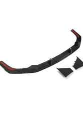 VR Aero Carbon Fiber Front Lip Spoiler Audi RS7 Sportback 2020-2023                                     - VR-RS7-601 - Image 3