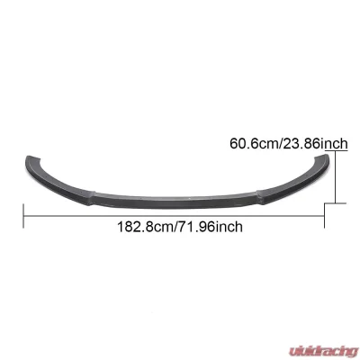 VR Aero Carbon Fiber Front Lip Spoiler Audi RS6 2013-2018 - VR-RS6-637