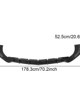 VR Aero Carbon Fiber Front Lip Spoiler Mercedes Mercedes GLA200 GLA250 GLA35 AMG H247 2020                                     - VR-H247-600 - Image 7