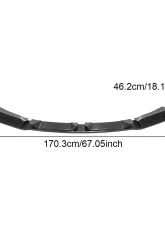 VR Aero Carbon Fiber Front Lip Spoiler V1 BMW X3 M | X4 M 2019-2021                                     - VR-F97-600 - Image 6