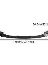 VR Aero Carbon Fiber Front Lip Spoiler Audi S3 2021-2022                                     - VR-S3-602 - Image 8