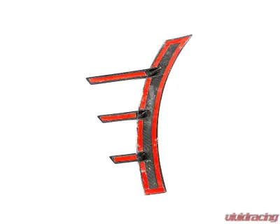 VR Aero Carbon Fiber Front Fender Arch Trim V1 BMW M2 G87 - VR-G87M2-DCF-613F
