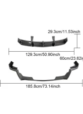 VR Aero Carbon Fiber Rear Diffuser Chevrolet Corvette C8 Z06                                     - VR-C8Z06-610 - Image 13