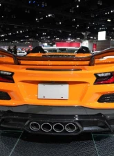 VR Aero Carbon Fiber Rear Diffuser Chevrolet Corvette C8 Z06                                     - VR-C8Z06-610 - Image 14